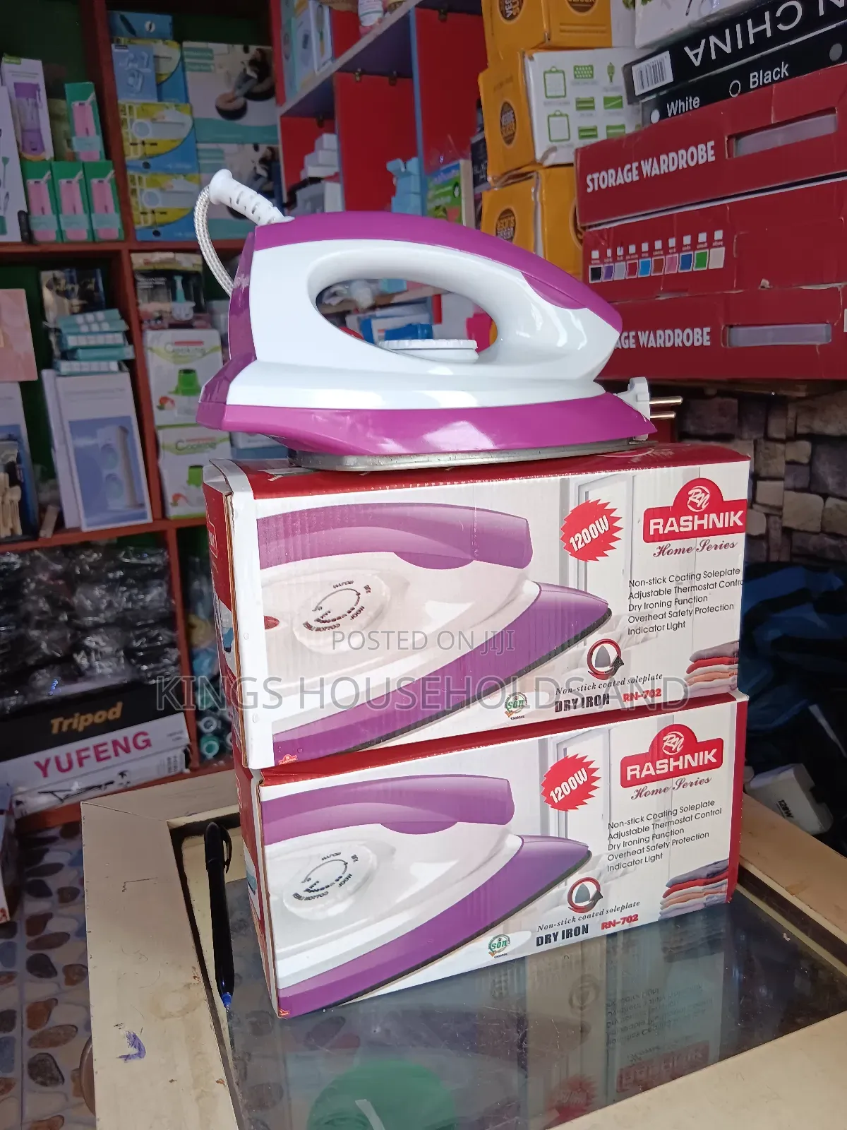 Rashnik Non Stick Iron