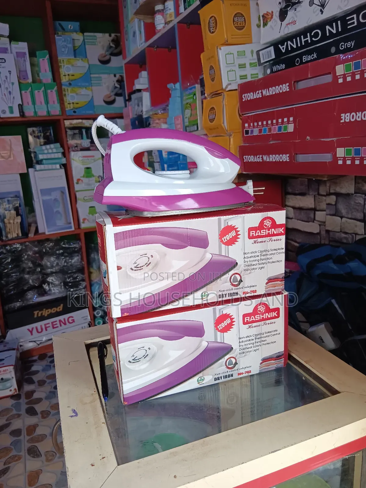 Rashnik Non Stick Iron