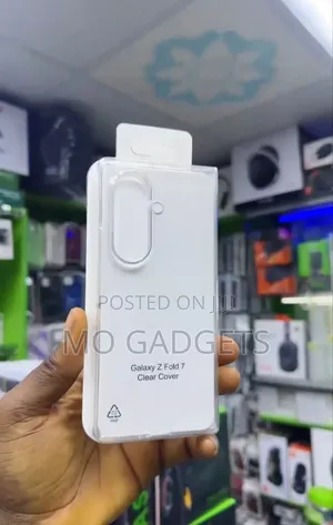 Galaxy Fold 7 Crystal Clear Case With Screen Protector
