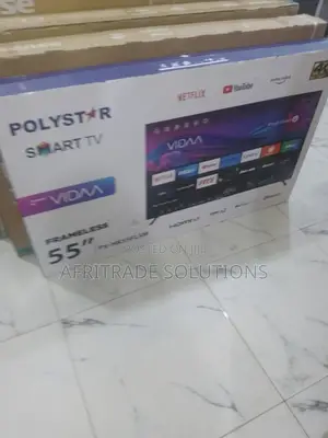 Polystar 55" Smart Led Tv – Great for Netflix, Youtube