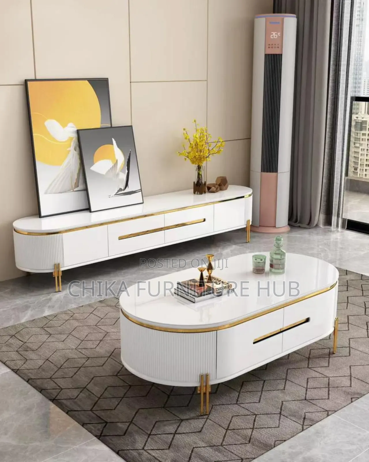 Quality Tv Stand Nd Centre Table