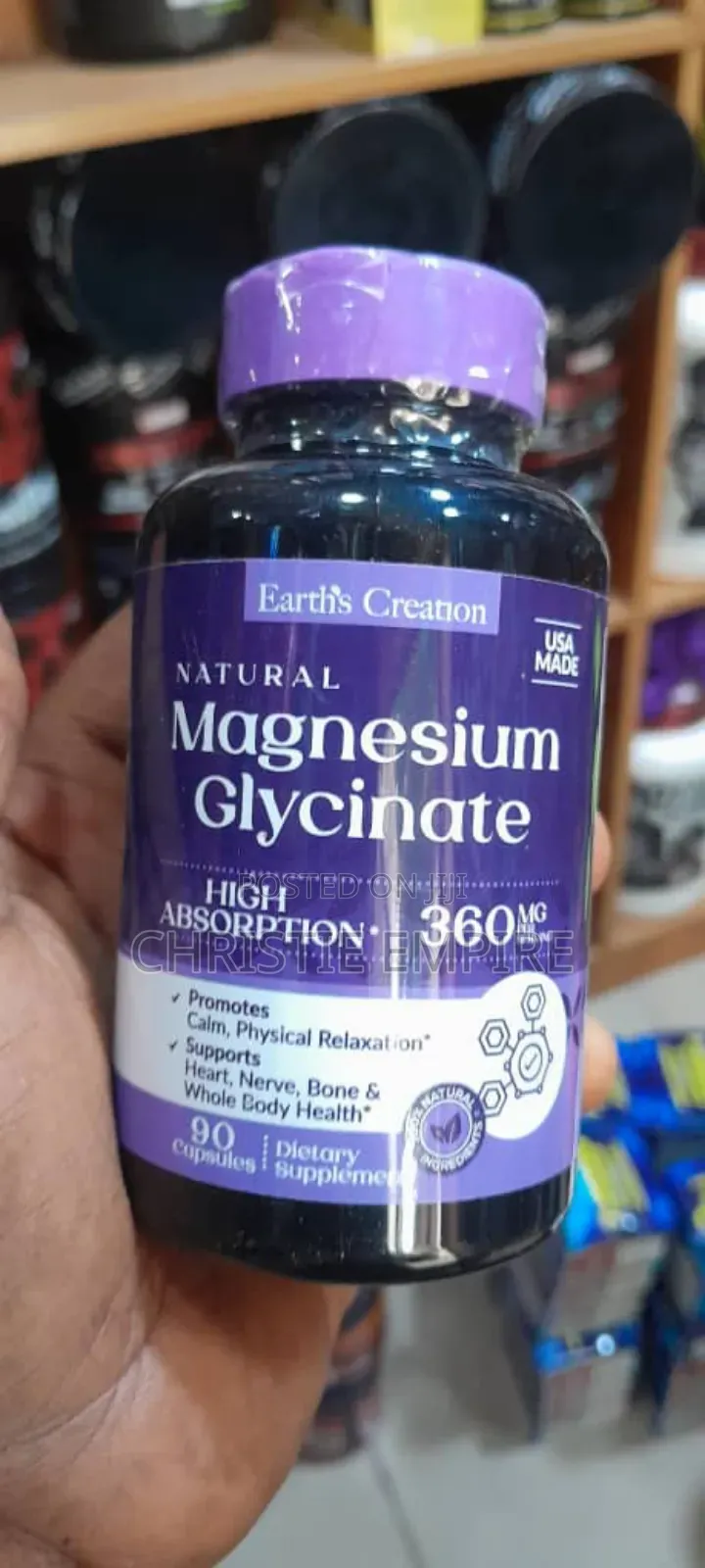 Earth Creation Magnesium Glycinate