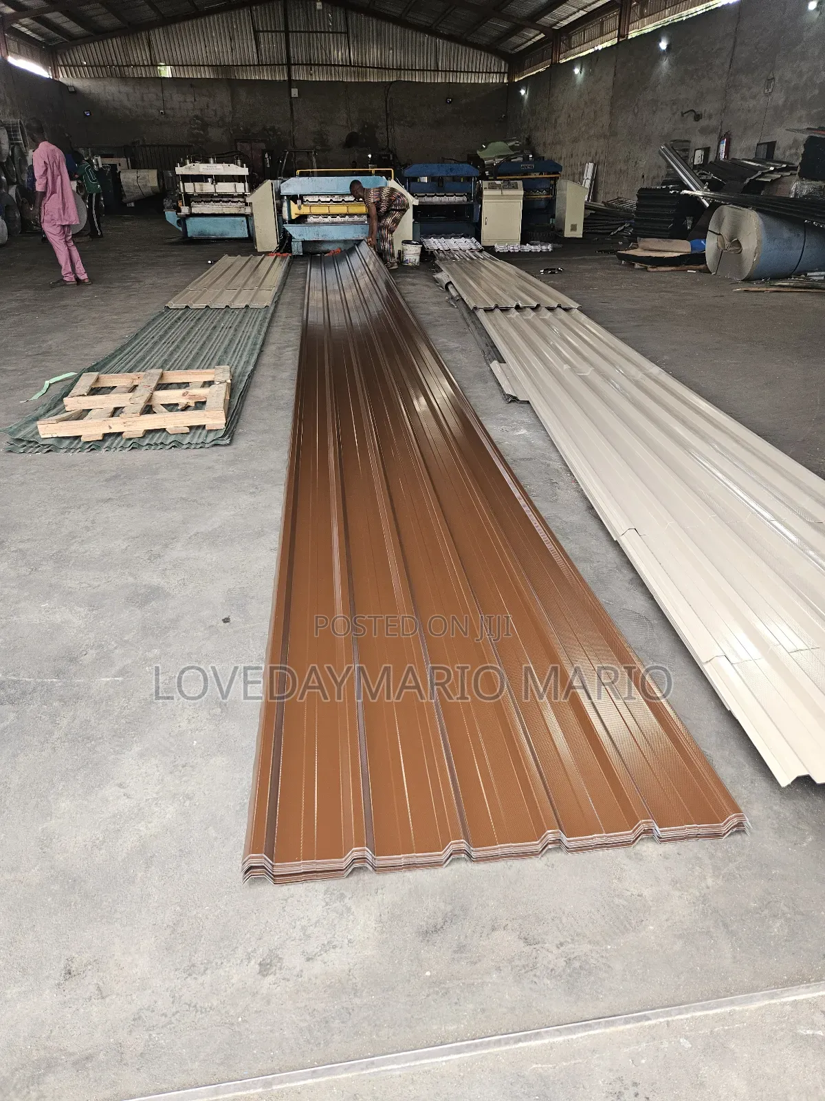 Nutbrown Roofing Sheet 0.7mm