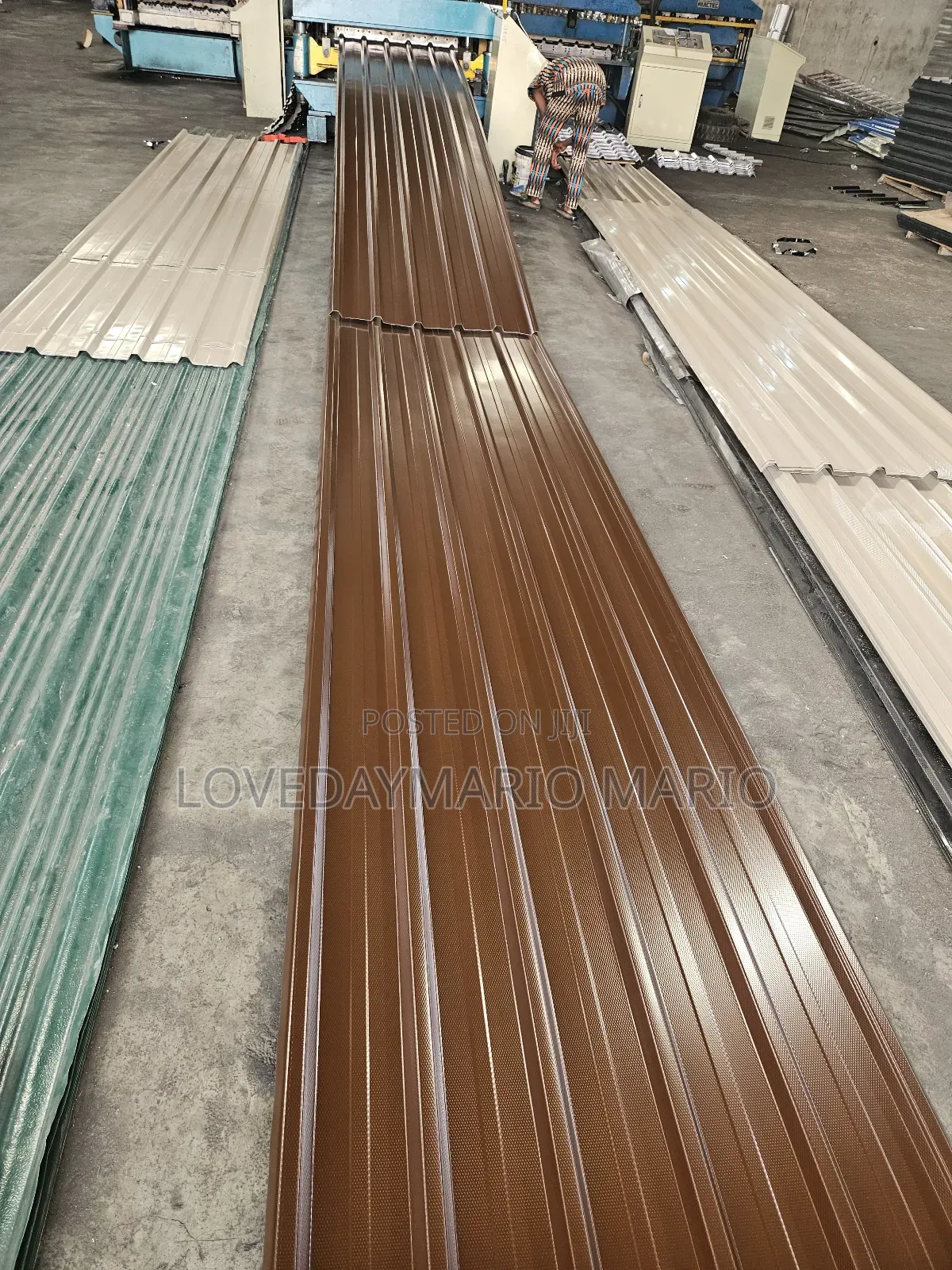 Nutbrown Roofing Sheet 0.7mm