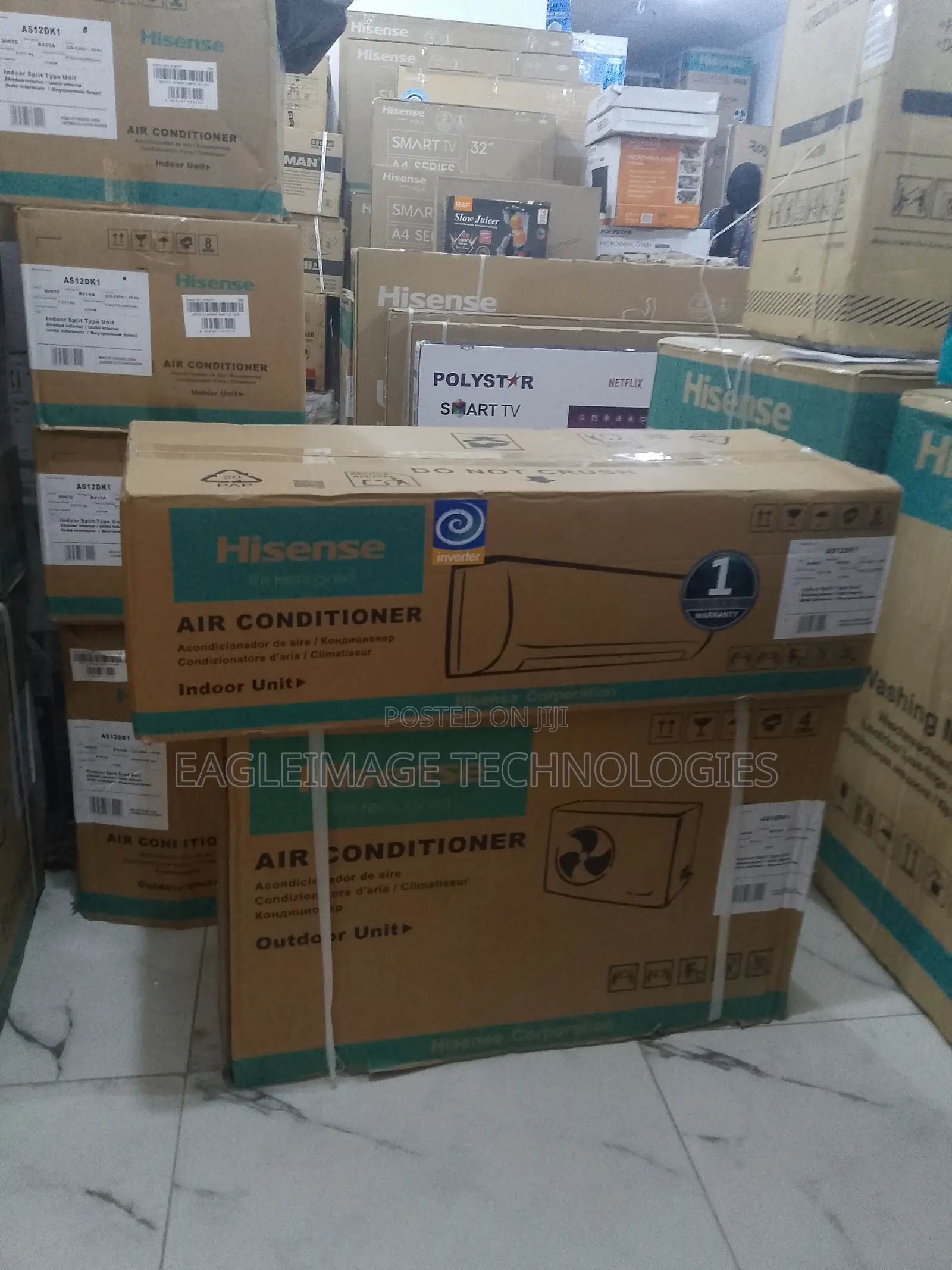 Fast Cooling Hisense SPL 1.5 Inv-Dk Ac