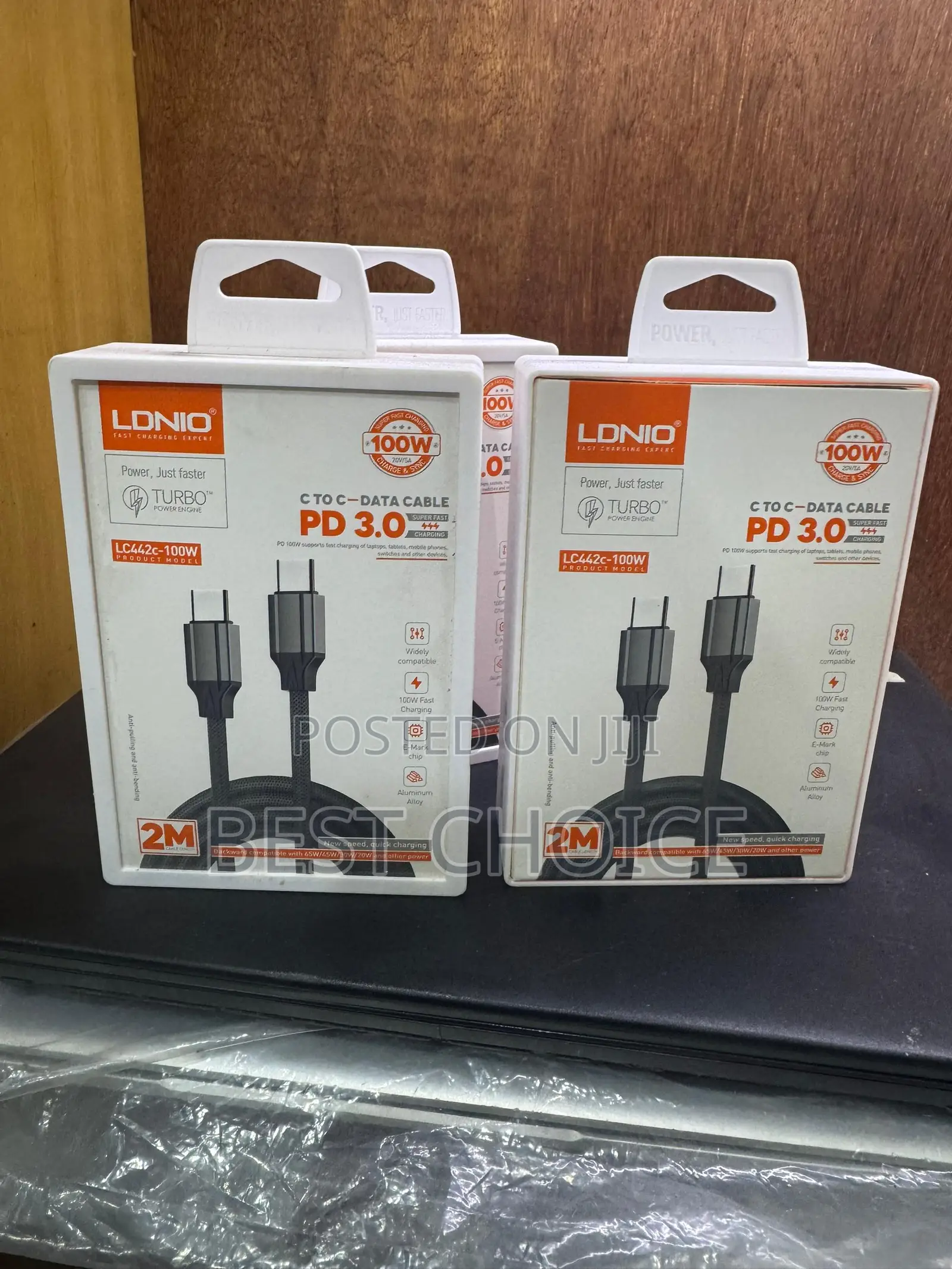 Ldnio Type C to Type C Cable 2 Meter 100w