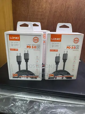 Ldnio Type C to Type C Cable 2 Meter 100w