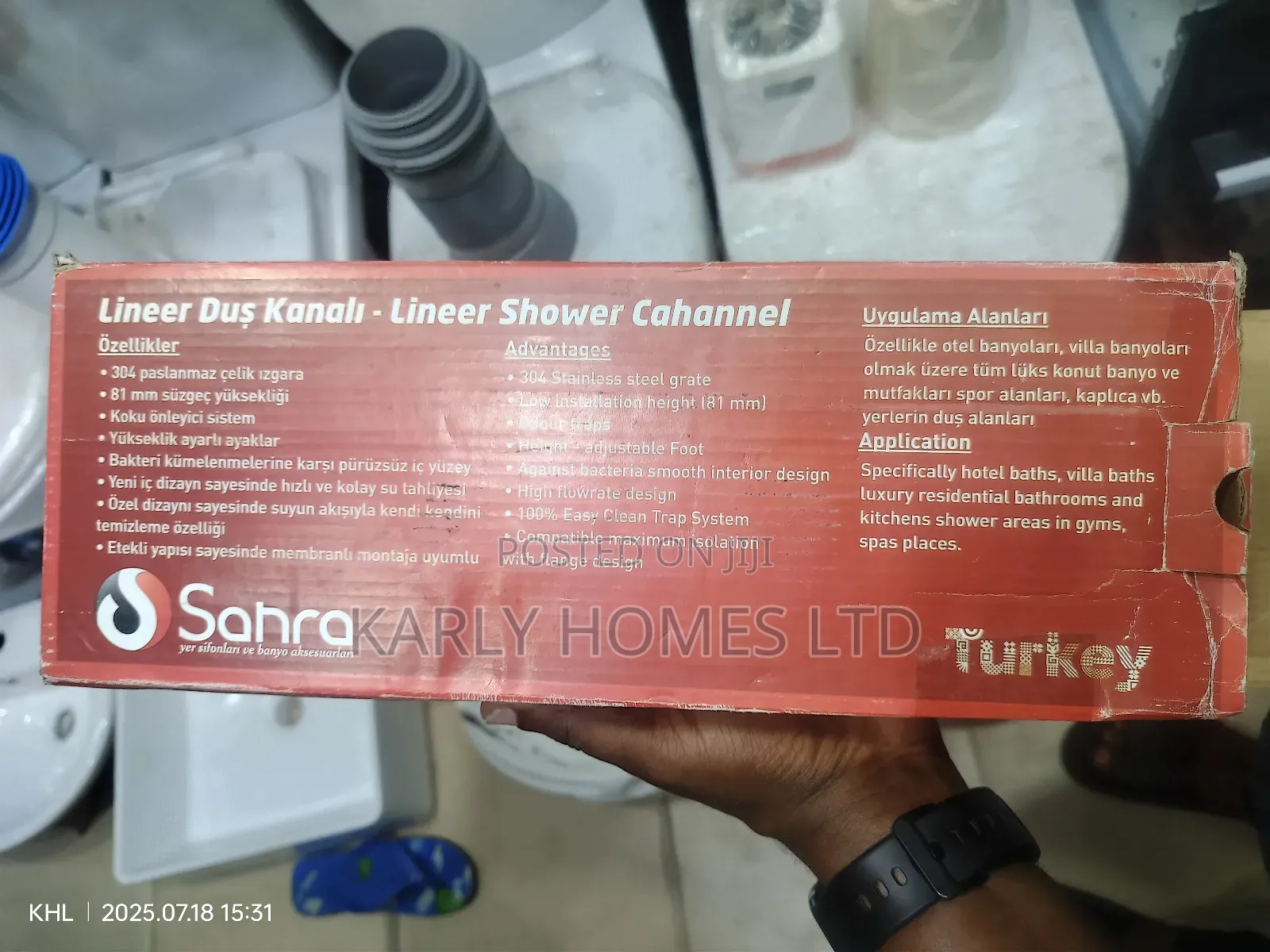 Gold Turkey Stainless Floor Drain