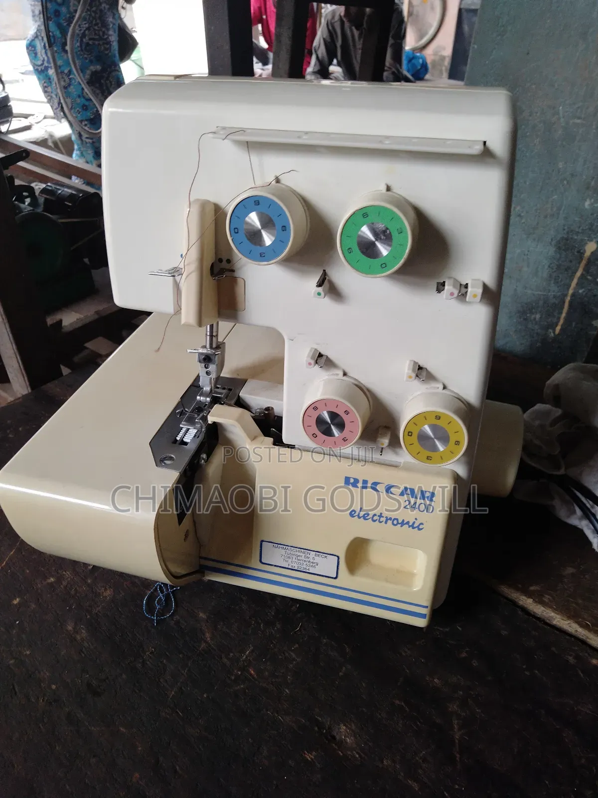 Electric Table Four Thread Weaving Machine