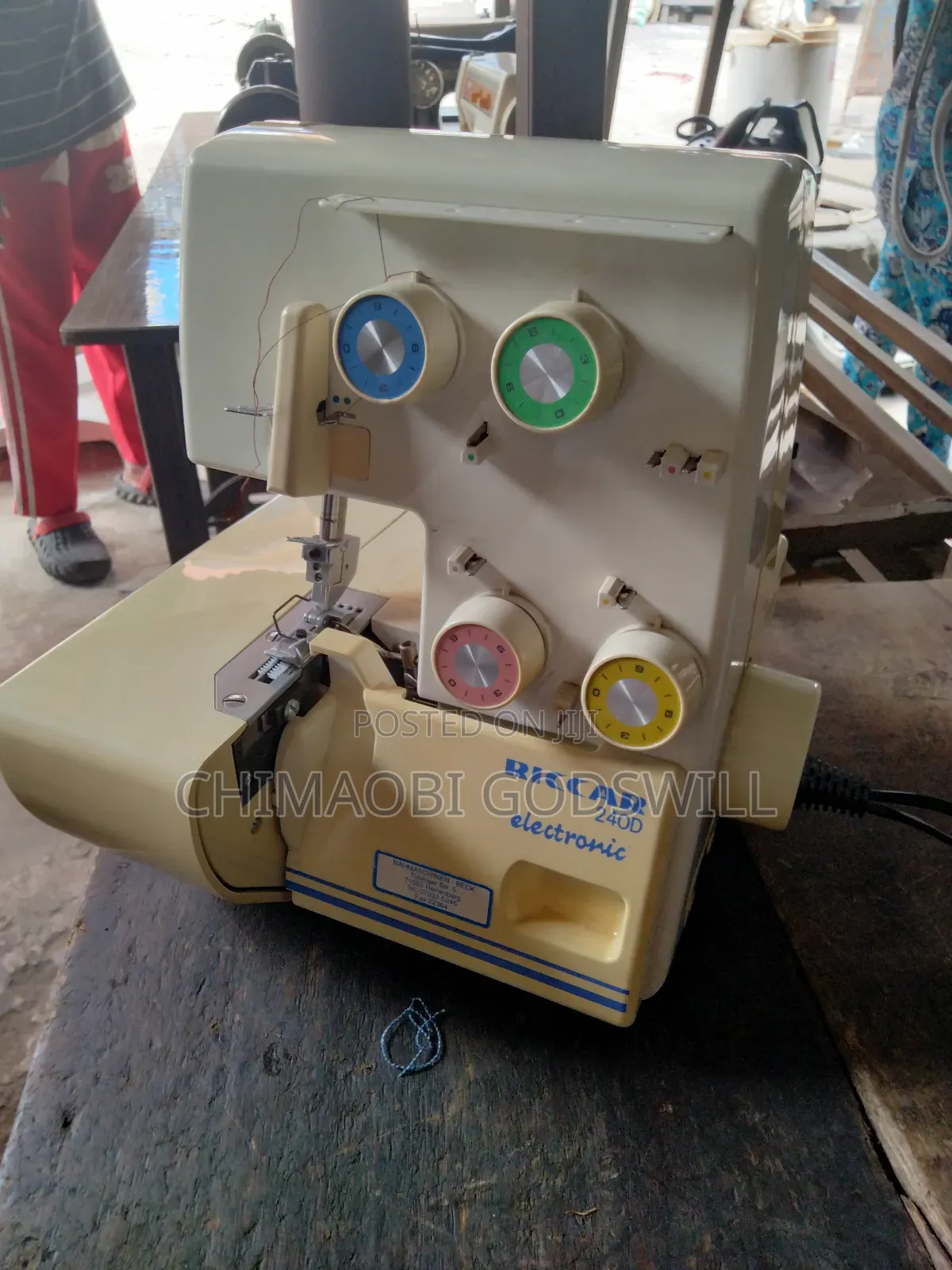Electric Table Four Thread Weaving Machine