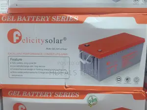 Felicity G12v200ah‐S–200 Ah Gel Battery for Renewable Setup