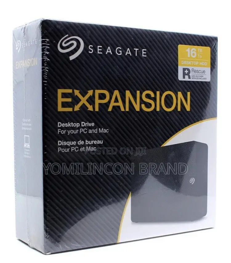 Seagate Expansion Desktop 16tb External Hard Drive HDD