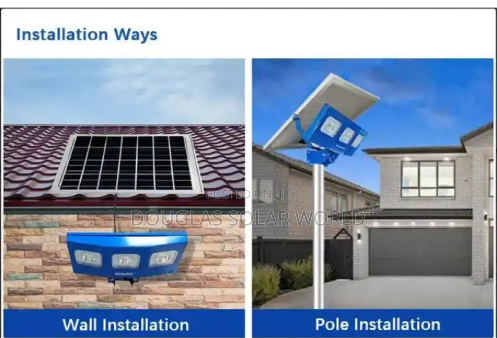 Wakatek Solar Flood Light 300w