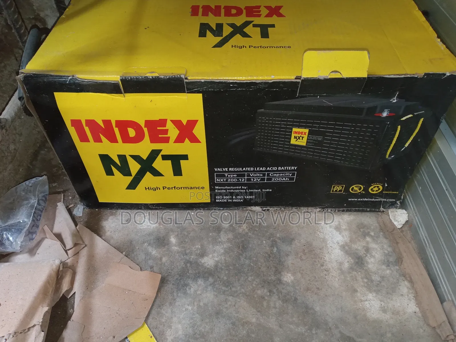 Index Solar Gel Battery 200ah