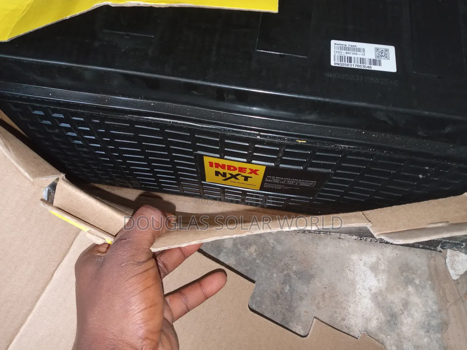 Index Solar Gel Battery 200ah