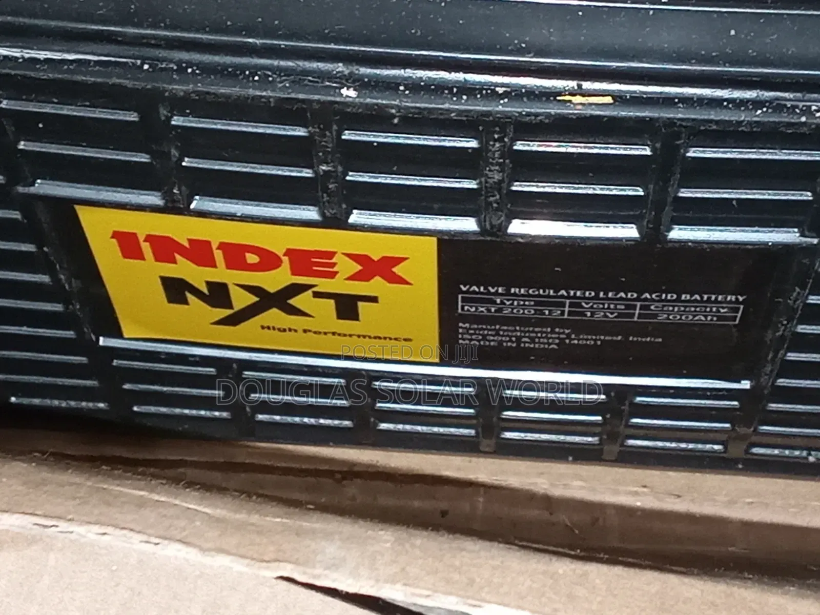 Index Solar Gel Battery 200ah