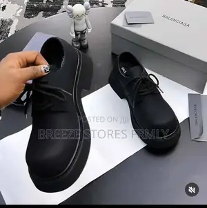 Balenciaga Square Head Chunky Shoes