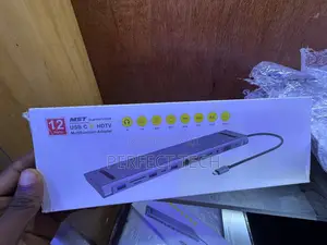 12 Ports Dual Hdmi Hub Usb C Multifunctional Adapter