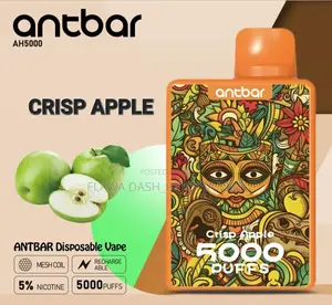 5000 Puffs Rechargeable Disposable Vape Device Antbar