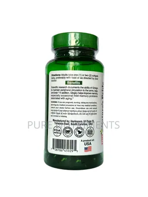 Nature's Pride Gingko Biloba 60 Softgels