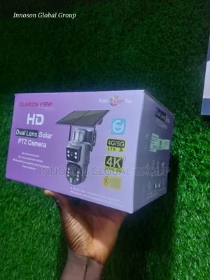 Ubox Ptz Solar Dual Lens Camera