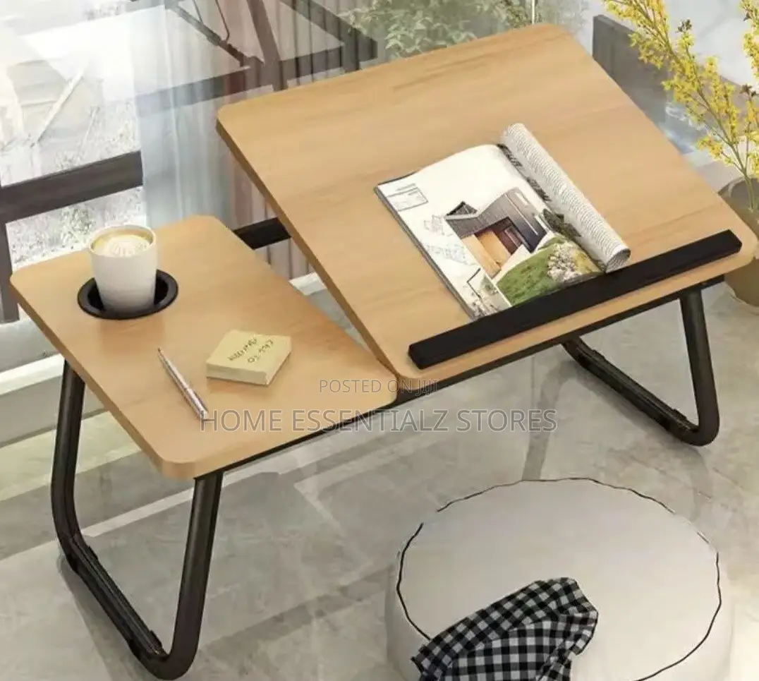Lazy Foldable Bed Laptop Table - Computer Table