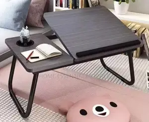 Lazy Foldable Bed Laptop Table - Computer Table