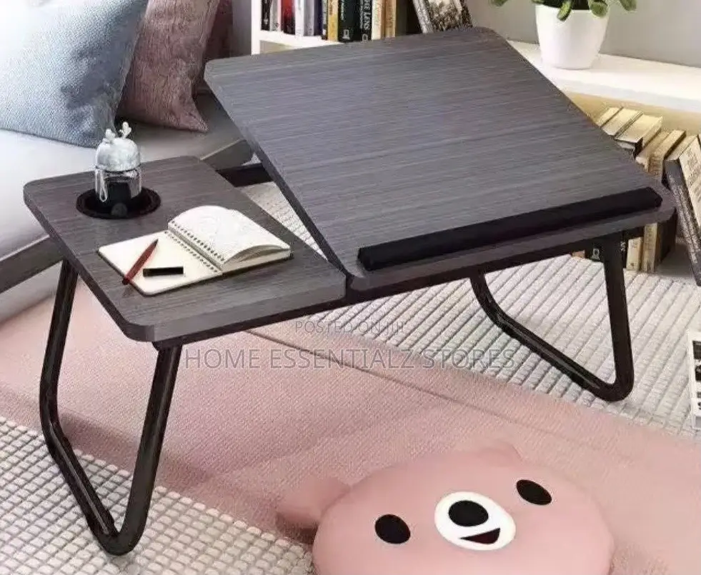 Lazy Foldable Bed Laptop Table - Computer Table