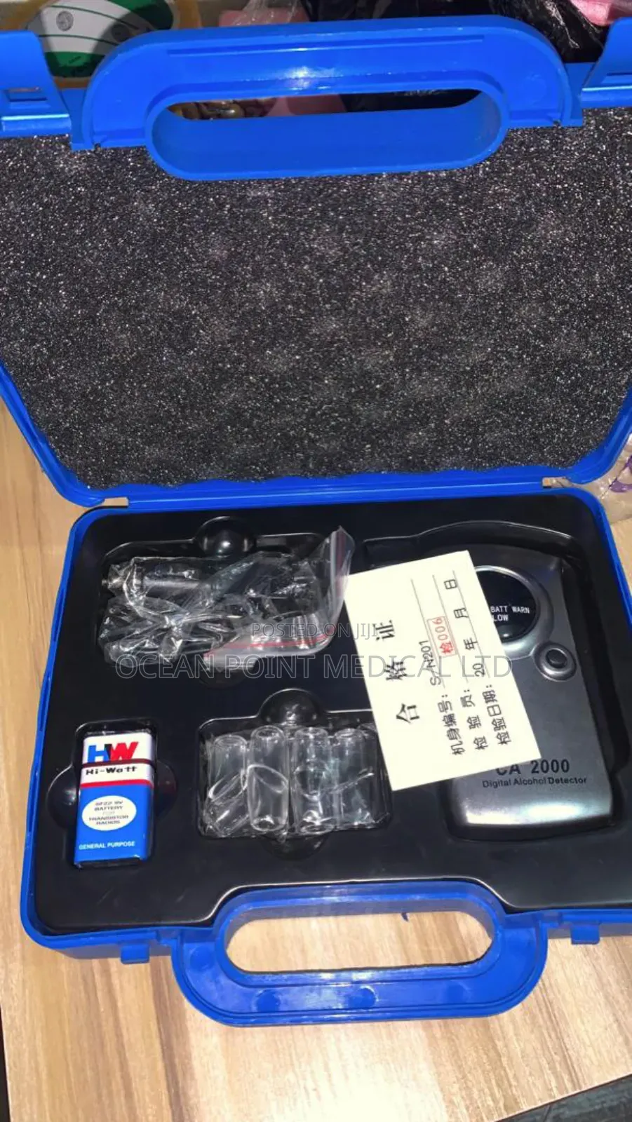 Digital Alcohol Detector Ca2000
