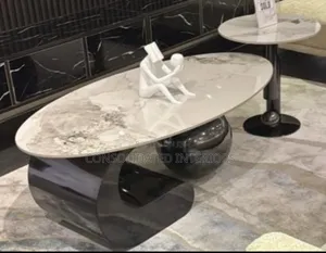 New Design Oval Centre Table Set