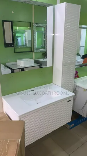 Title:
Modern Wall-Mounted Bathroom Vanity Set