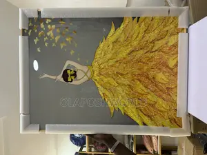 Dancer Acrylic Stoned Wall Art