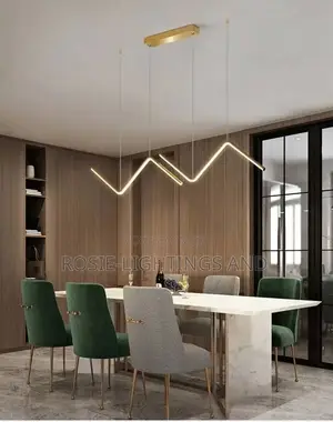 Modern Minimalist Pendant Lights in Gold