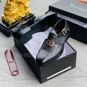 Black Billionaire Leather Sandals