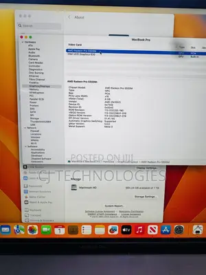 Laptop Apple MacBook Pro 2019 64GB Intel Core i9 SSD 1T