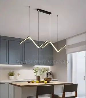 Minimalist Nordic Ceiling Light in Black