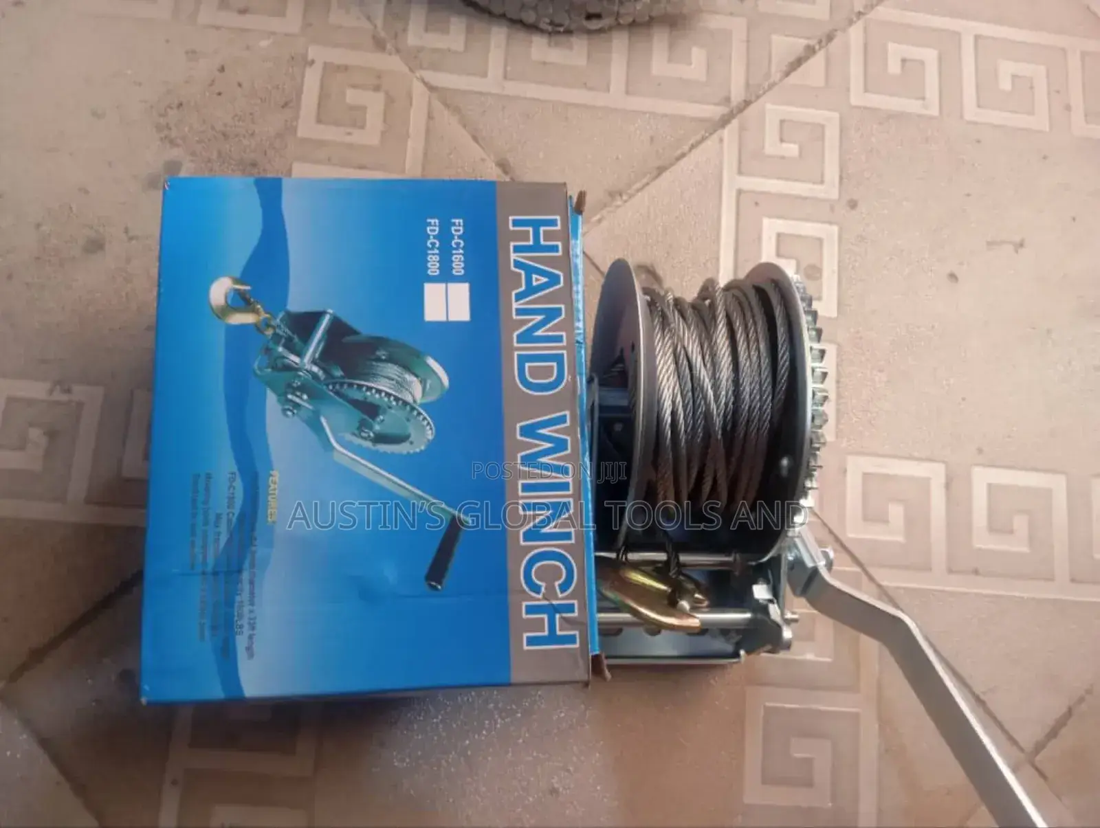 Hand Gear Winch 800lb