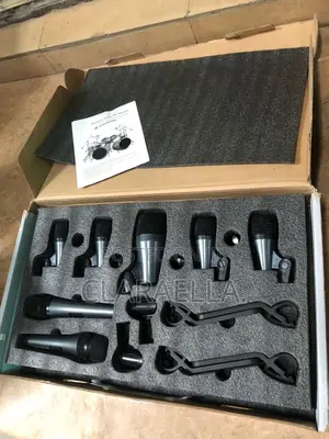 A Shure Pga Drum Kit 7, a 7-Piece Drum Microphone Kit.