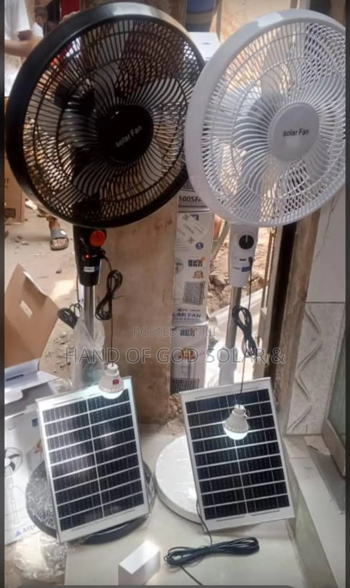 Solar Fan Comes With Panel
