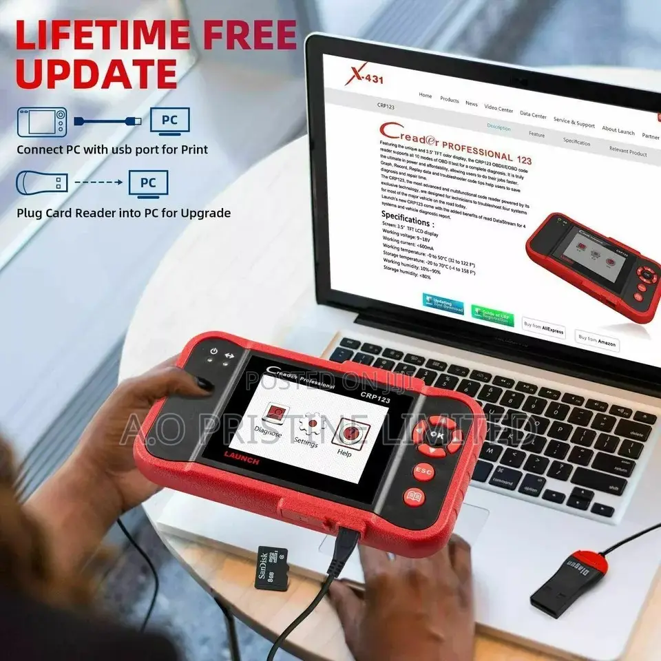 Launch Creader 123 Professional Car Scanner