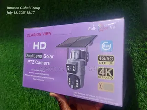 Dual Lens Ubox Solar Camera