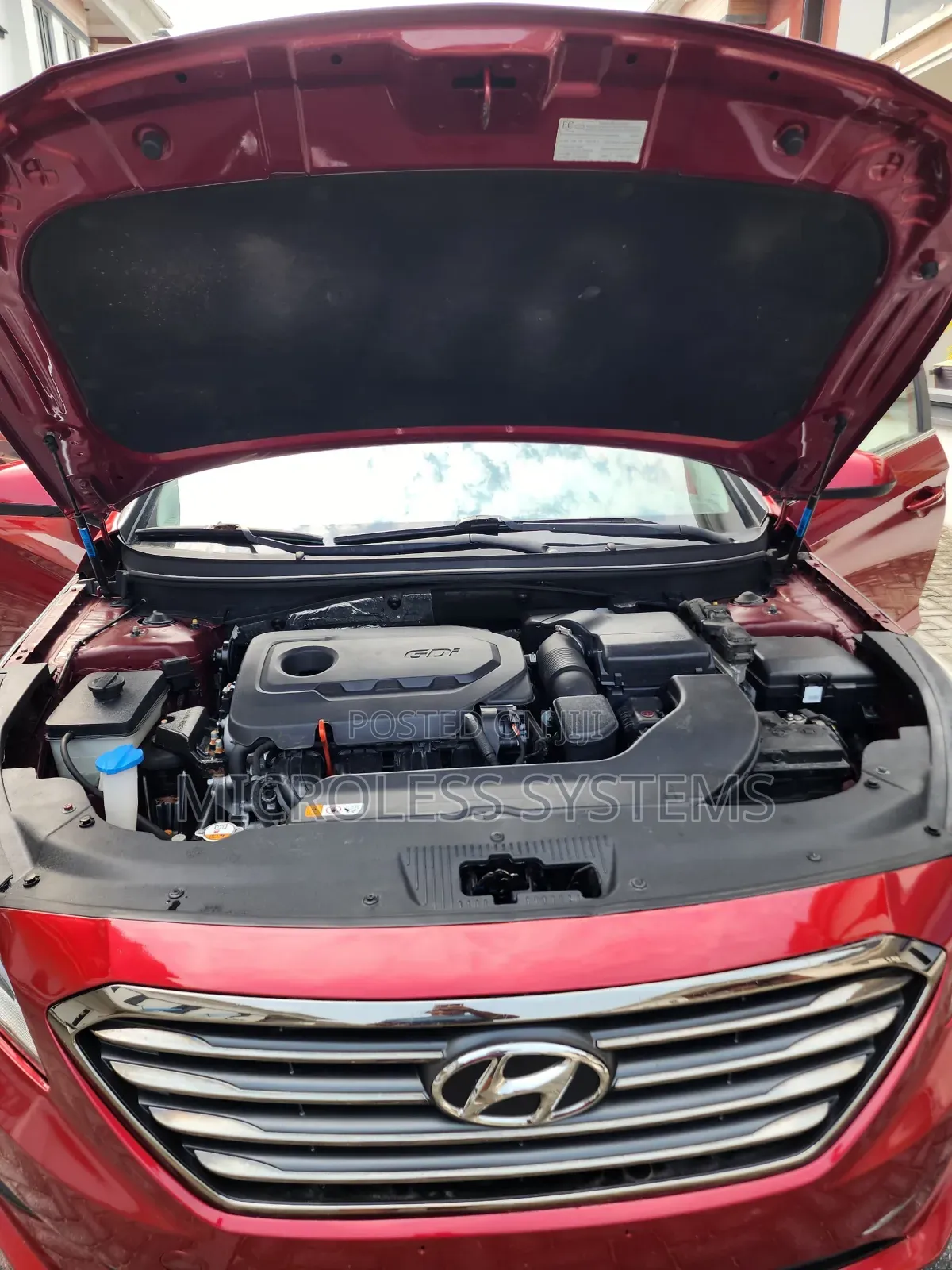 Hyundai Sonata 2016 Red