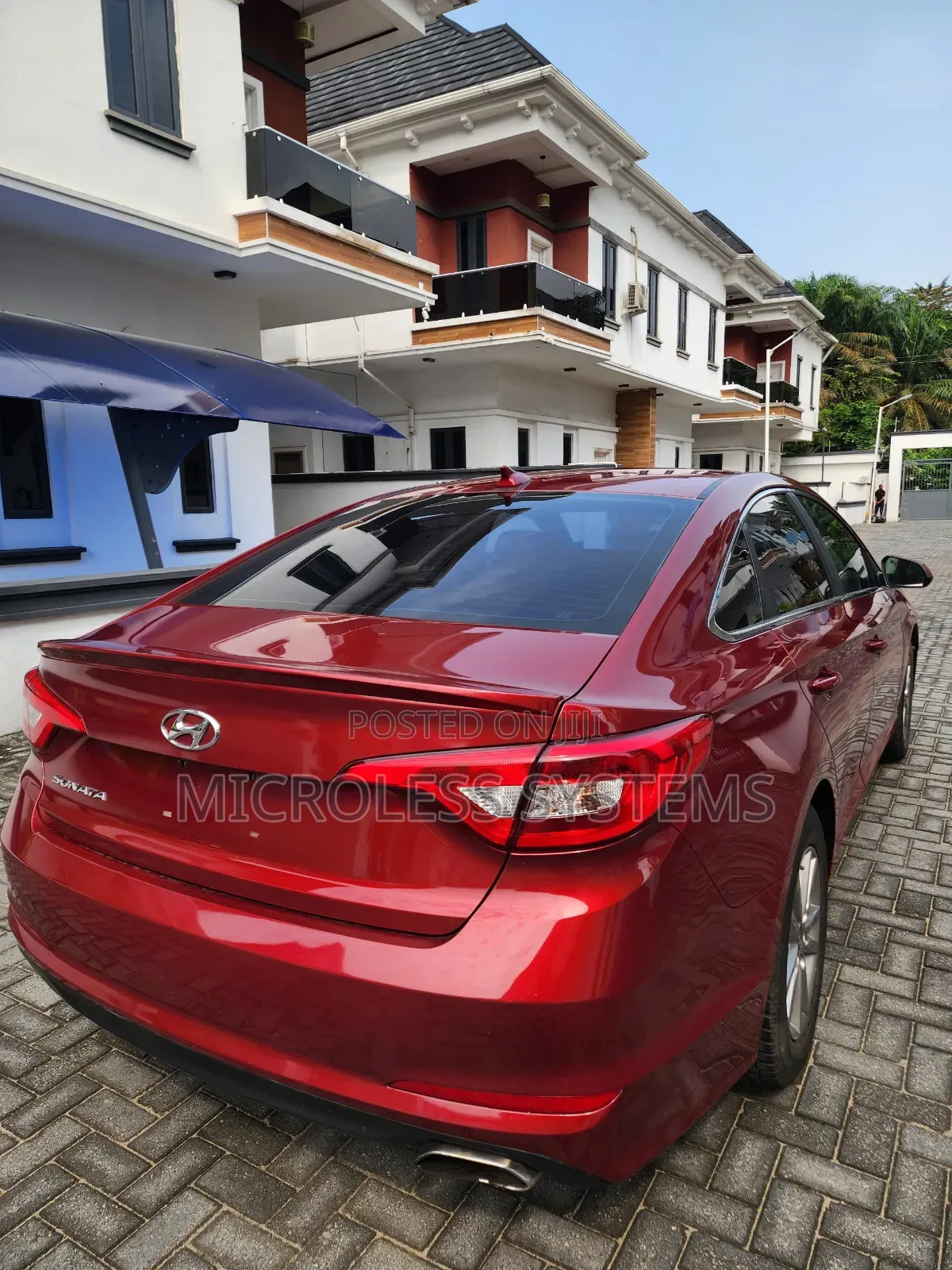 Hyundai Sonata 2016 Red