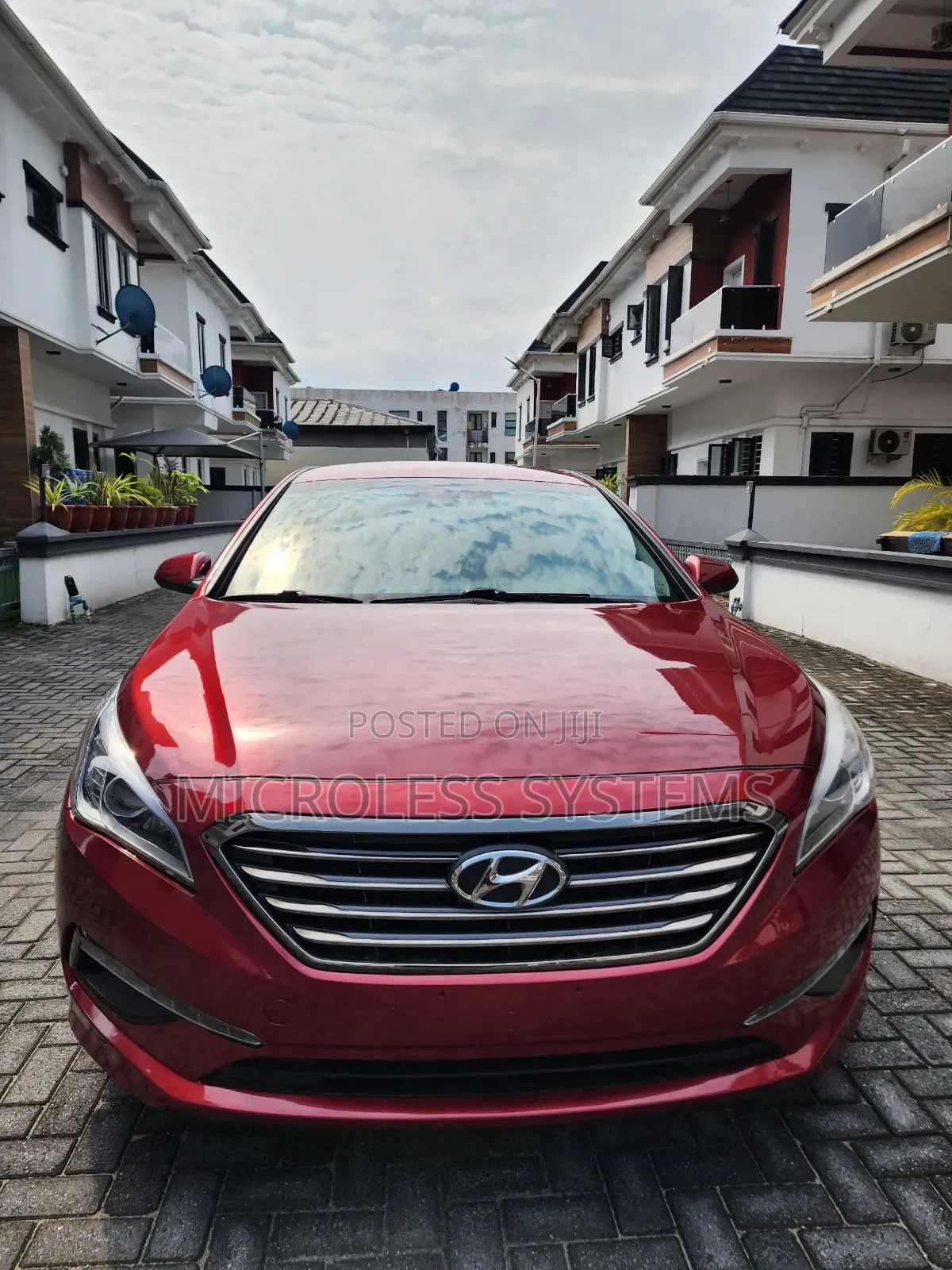 Hyundai Sonata 2016 Red