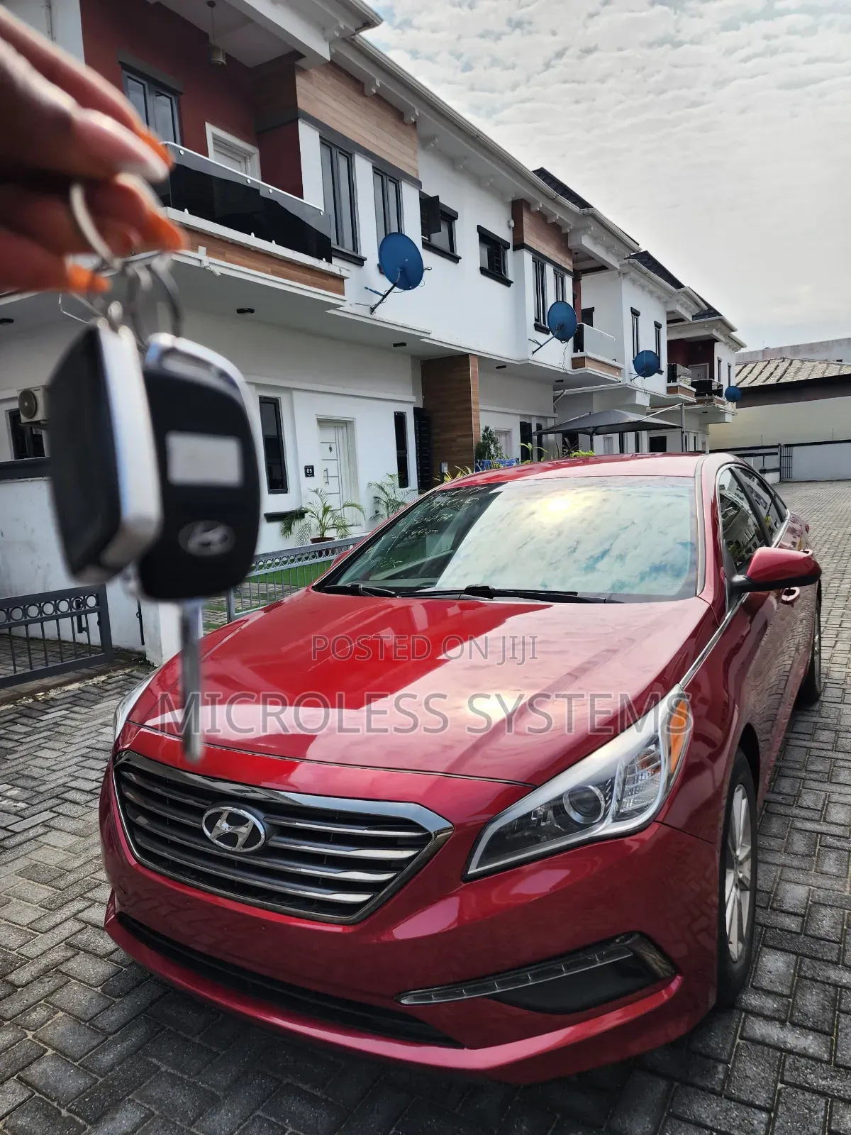 Hyundai Sonata 2016 Red