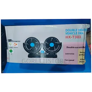 Double Head Car Fan