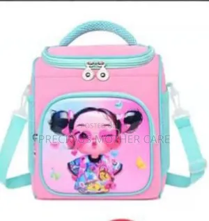 Photo - Girl Character Children Insullated Lunch Bag