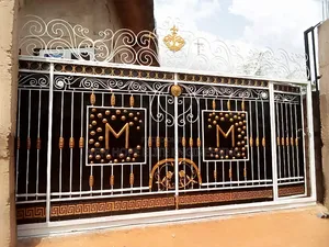 New Wrought Iron Gate