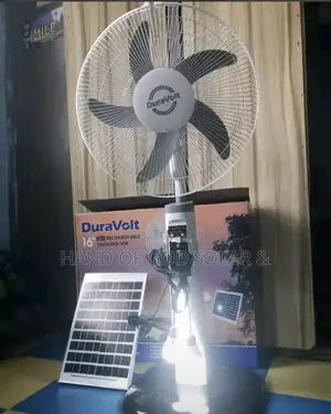 Duravolt 18inch Solar Fan