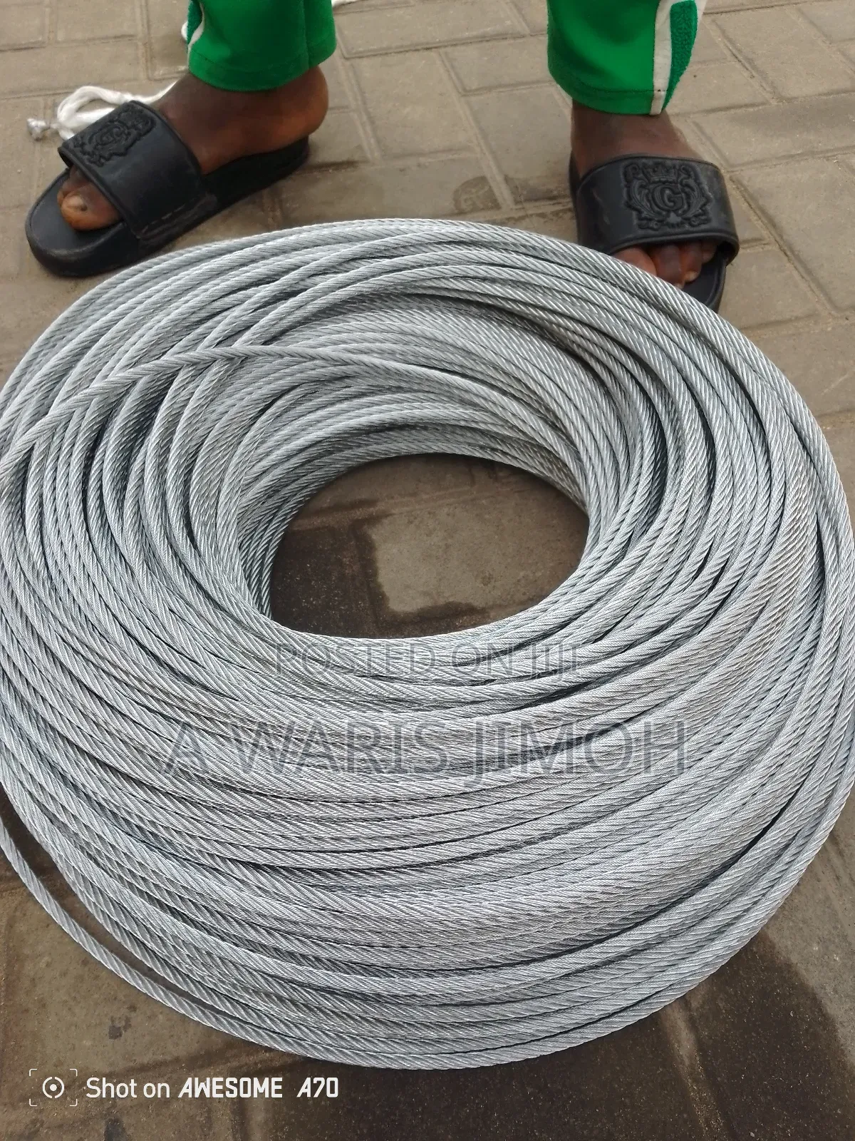 6mm Galvanized Wire Steel